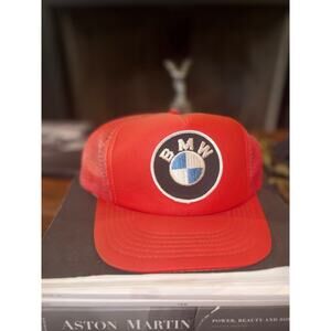 80’s BMW Trucker Hat Snapback Foam Mesh Youngan Designer Award